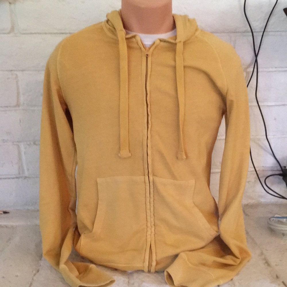 Yellow American Rag Zip Up Hoodie